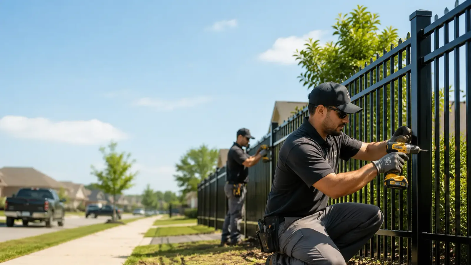 Metal Fence Installation in Cardinal, VA